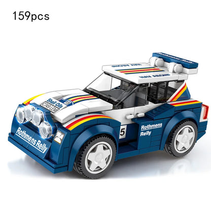 67 models City Racing Car Speed Champions Sports Building Blocks Bricks Classic Rally Super Racers F1 Great Vehicles kits toys