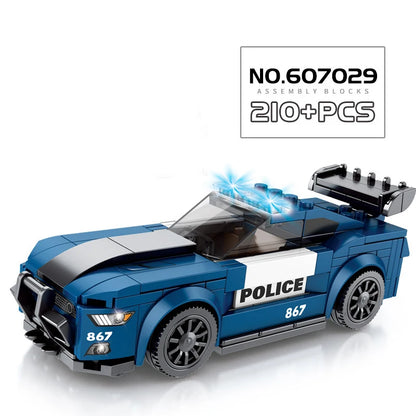 67 models City Racing Car Speed Champions Sports Building Blocks Bricks Classic Rally Super Racers F1 Great Vehicles kits toys