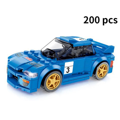 67 models City Racing Car Speed Champions Sports Building Blocks Bricks Classic Rally Super Racers F1 Great Vehicles kits toys