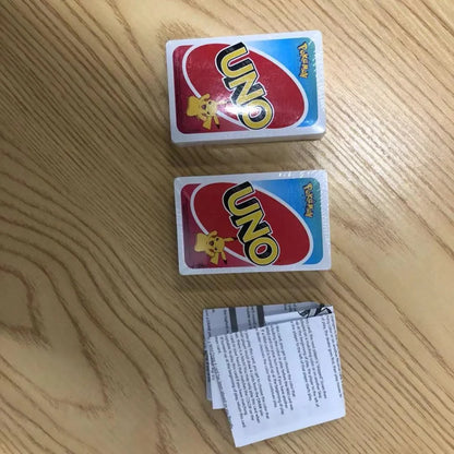 UNO Games Pokemon Sword & Shield Card Game Family Funny Entertainment Board Game Poker Cards Game Gift Box