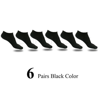 6 Pairs/Lot Cotton Socks Thin Breathable Socks High Quality No Show Boat Socks Short Men Women Insert Pads
