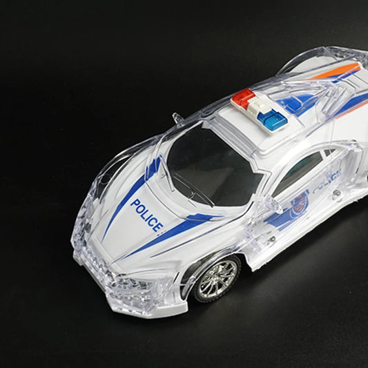 1/18 RC Car Toy Cool Lighting High Speed Remote Control RC Wireless Car Police with 3D Lights Children Toys Kid's Birthday Gift