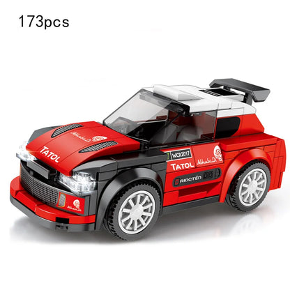 67 models City Racing Car Speed Champions Sports Building Blocks Bricks Classic Rally Super Racers F1 Great Vehicles kits toys