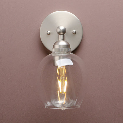 Permo Nordic Industrial Loft Rustic Glass Wall Light , Decorative Lighting for Kitchen Bedroom Corridor Cafe Bar Restaurant