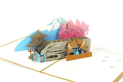 3D Pop UP Invitations Card 3D Paper World Attractions Birthday Greeting Cards 3D Tourist Postcard Save The Date Boy Gift Card