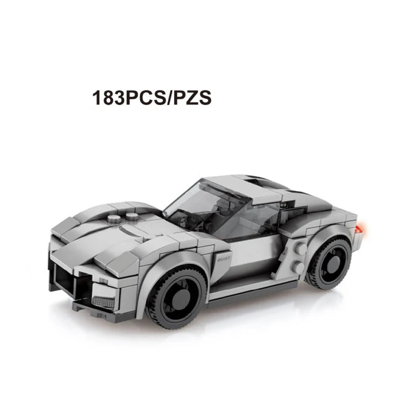 67 models City Racing Car Speed Champions Sports Building Blocks Bricks Classic Rally Super Racers F1 Great Vehicles kits toys