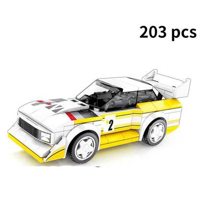 67 models City Racing Car Speed Champions Sports Building Blocks Bricks Classic Rally Super Racers F1 Great Vehicles kits toys