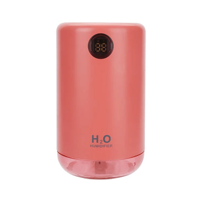 Humidificador de aire ultrasónico inalámbrico, 500 ml, 2000 mAh, portátil, difusor de niebla aromática, batería de larga duración, humidificador de aromaterapia