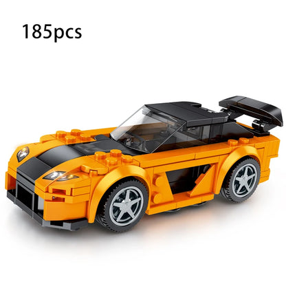 67 models City Racing Car Speed Champions Sports Building Blocks Bricks Classic Rally Super Racers F1 Great Vehicles kits toys
