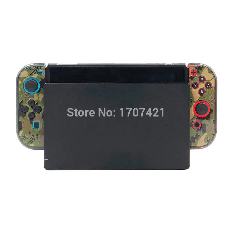 10 X Detachable Colorful PC Case Fundas For Nintendos Nintend Switch NS NX Cases Hard Plastic Back Cover Shell Coque Ultra Thin