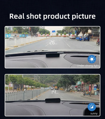 WYING M3 Auto OBD2 GPS Affichage tête haute Électronique automatique HUD Projecteur Affichage Compteur de vitesse de voiture numérique Accessoires pour toutes les voitures
