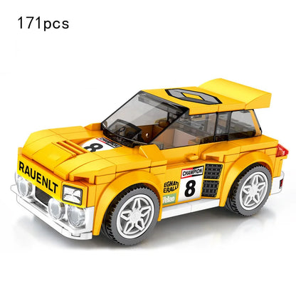 67 models City Racing Car Speed Champions Sports Building Blocks Bricks Classic Rally Super Racers F1 Great Vehicles kits toys