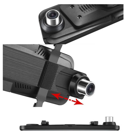 Car DVR 2.5K 10 Inch Rear View Mirror Video Recorder Dash Cam Sony Lens Ultra HD 2560*1440P Camera Streaming Rearview Mirror