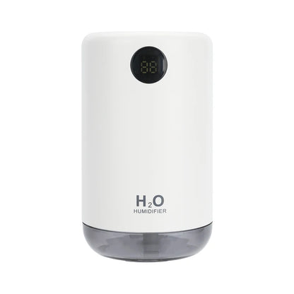 Humidificador de aire ultrasónico inalámbrico, 500 ml, 2000 mAh, portátil, difusor de niebla aromática, batería de larga duración, humidificador de aromaterapia