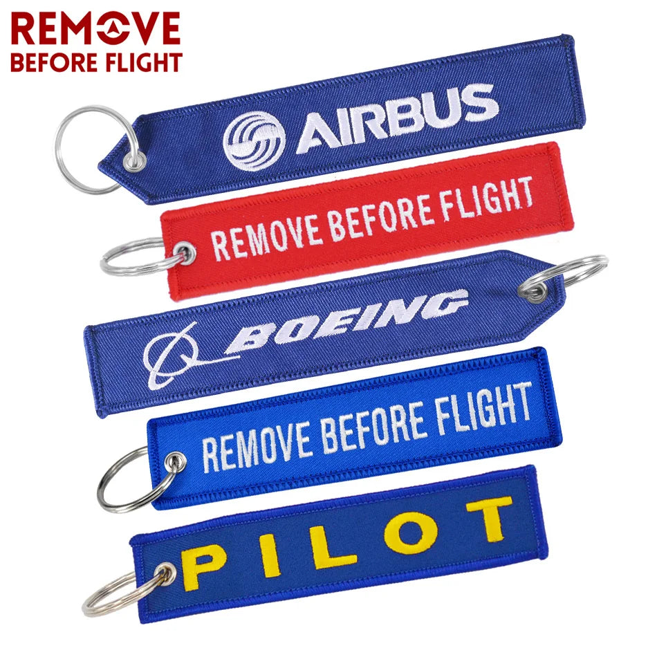 BOEING Keychain llavero GiftsEmbroidery Key Ring Aviation Gifts Key Fashion Jewelry Pilot Aviator Keychain for Aviatition Gift