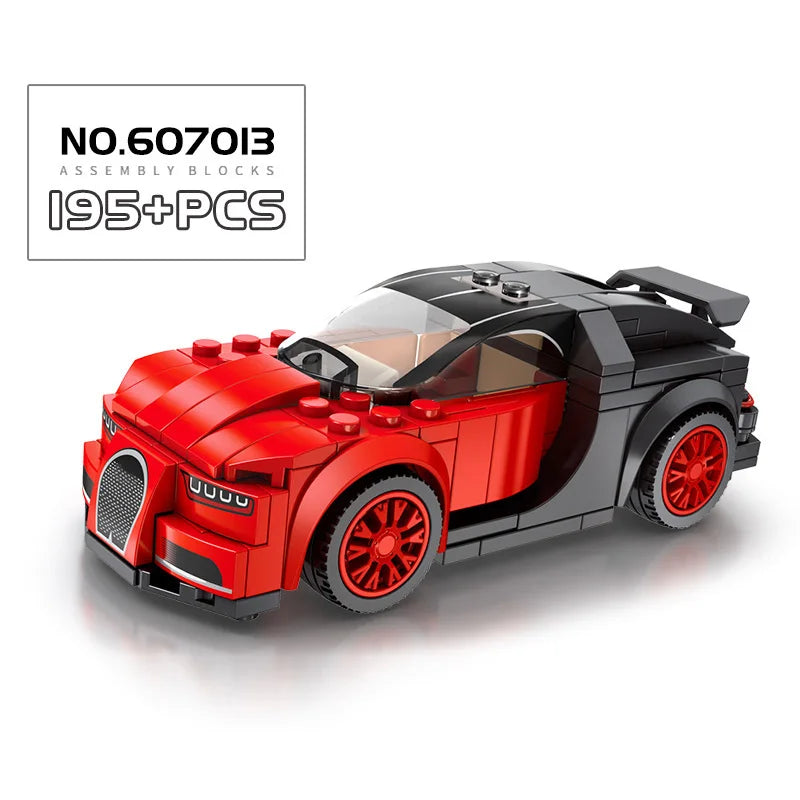 67 models City Racing Car Speed Champions Sports Building Blocks Bricks Classic Rally Super Racers F1 Great Vehicles kits toys