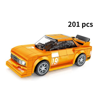 67 models City Racing Car Speed Champions Sports Building Blocks Bricks Classic Rally Super Racers F1 Great Vehicles kits toys