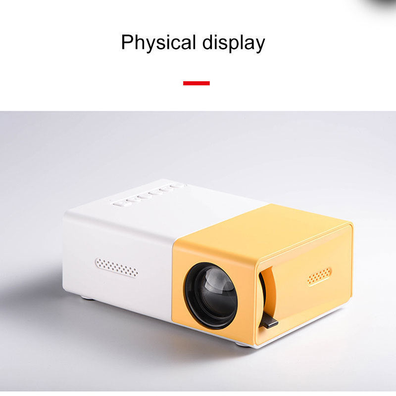 Miniproyector Xiaomi YG300, portátil, para cine en casa, Smart TV, proyector láser, cine 3D, LED, vídeo, películas 4K HD a través del puerto HD