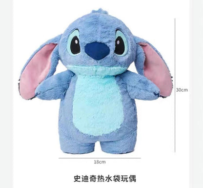 Angel Stitch winter cute plush doll water-filled hot water bottle student girl hot water bottle hot water bottle water-filled