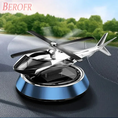 Solar Car Air Freshener Helicopter Propeller Fragrance Supplies Interior Accessories Decor Flavoring Original Perfume Diffuser