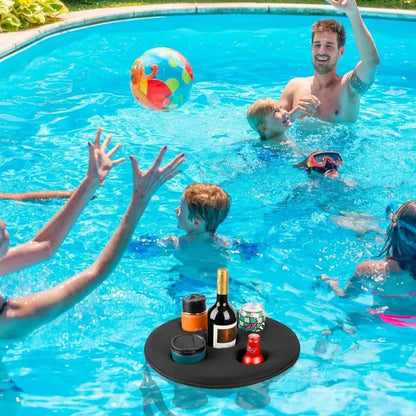 5 Holes Floating Drink Holder Hot Tub Drink Tray With Floating Tray For Pool Parties Beach Spa Hot Tub Drink Floaties Pool