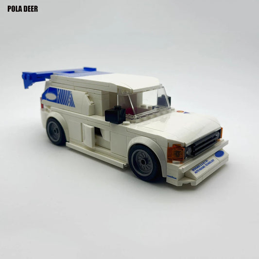 Poladeer 270 Pcs 1984 Transport Super Truck Creative Design Assembly Custom Building Blocks Puzzle Model Boy Toy Holiday Gift