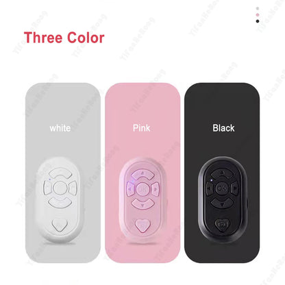 Universal Mobile Phone Selfie Shutter Bluetooth-compatible Remote Control Button For Tik Tok e-book Wireless Controller