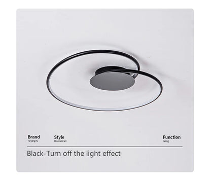 Bedroom Lamps  Mordern Minimalism Led Ceiling Lamp Creative Dimmable Study Room Light Indoor Lighting Home Decor Luster Fixtures