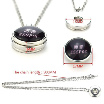 Collar con foto personalizado, cruz circular en forma de media luna, búho esférico, con una variedad de opciones de regalos para amigos