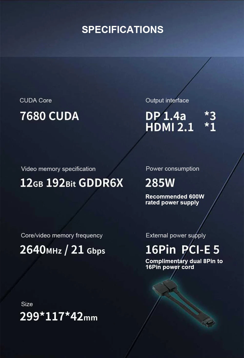 USADO AX GAMING RTX 4070 RTX 4070Ti RTX3070TI RTX 4060 RTX 4060ti RTX 4080 Tarjeta Gráfica Tarjetas de Video placa de video Nvidia GDDR6X