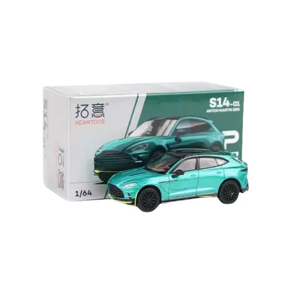 Premium scale model XCARTOYS POPRACE 1/64 Co-branded float series Porsche Martin GTR Alloy model toy, a Christmas gift for boys