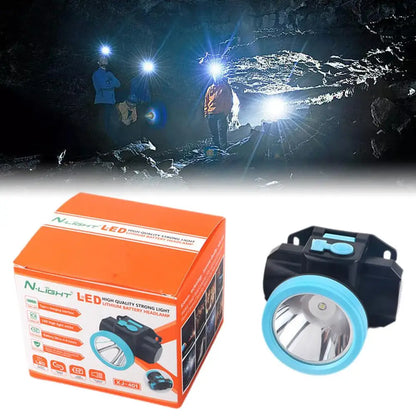 Portable Head Light LED Headlamp Rechargeable Head Torch Lamp Emergency Light Outdoor Camping Cycling Fishing Flashlight