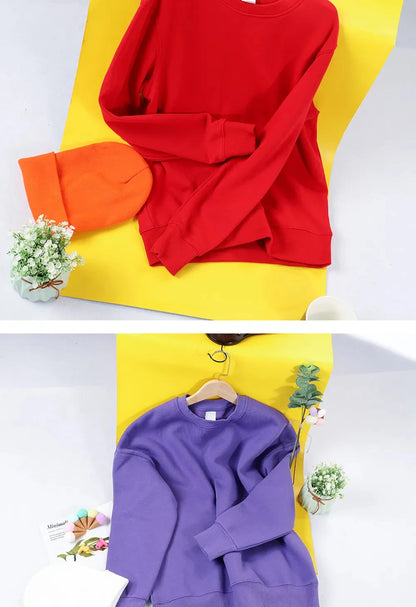 Sweat-shirt d'hiver Harajuku pour femme, imprimé léopard incomplet, imprimé cœur, sweat à capuche, chaud, col ras du cou, polaire confortable