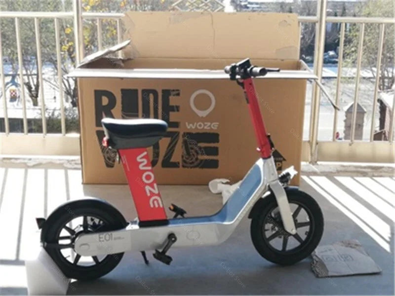 2024 New Women's Electric Bike For Adults 48v 350w Mobility Scooters For Travel With Baby Seat Mimi Velo Bicycle