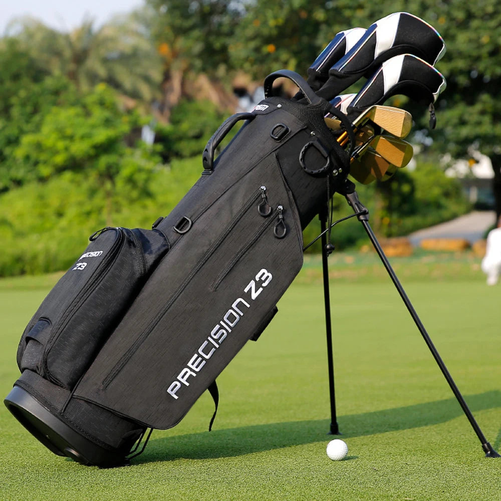Bolsa de golf portátil con soporte para palos de golf Bolsa de golf con soporte Bolsa de golf ligera Paquete de soporte para palos de golf antifricción