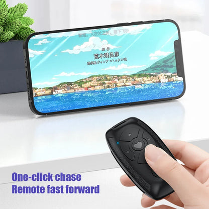 Recharegable Bluetooth Remote Control Button Wireless Controller Selfie Camera Stick Shutter Release For Phones e-book Page Turn