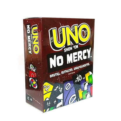 Board Games UNO H2O Card Game WaterProof Pressure Proof PVC Plastic Transparent Kids Toys Playing Cards Halloween Birthday Gifts
