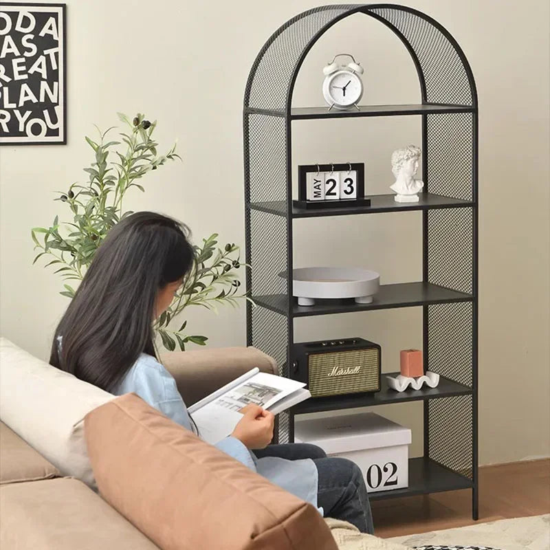 Rack Multi-purpose Shelf Shelves Storage Modern Furniture Living Room Cabinets Organizer Display Stand Library Book Libreros