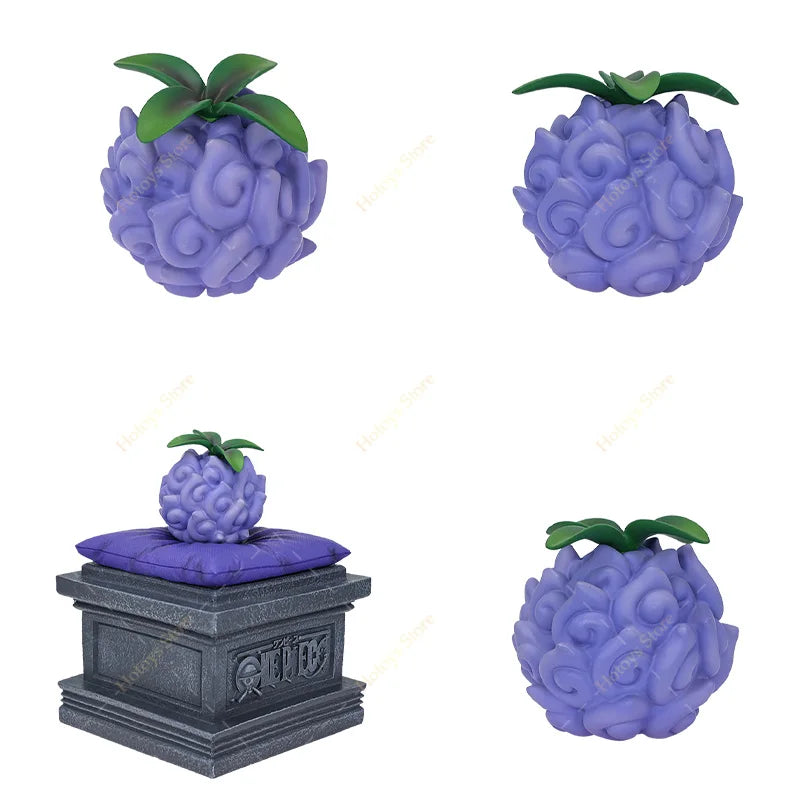 22 Styles One Piece Devil Fruit Figuer GK Eustass Kid Magnet Magnet Kaidou Fish Fish Luffy Gum Gum Fruit Collectible Model Toys