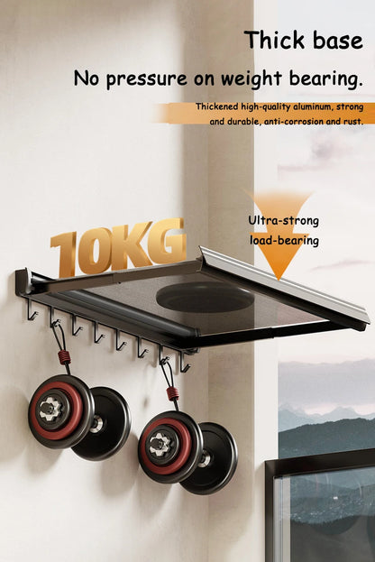 Balcony Drying Racks Foldable Multifunctional Stainless Steel Sock Drying Shelf Window Retractable Drying Clothes And Shoes Rack