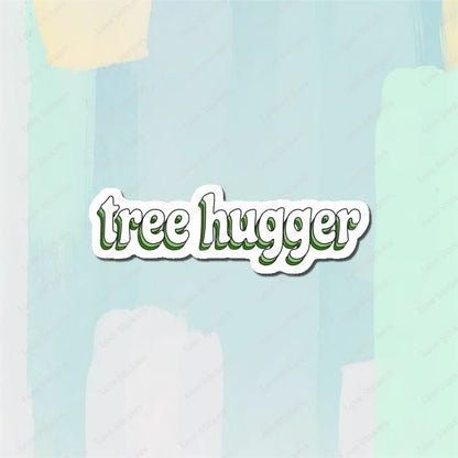 Retro Tree Hugger 5PCS Stickers for Living Room Bumper Anime Cute Kid Car Art Print Window Home Decor