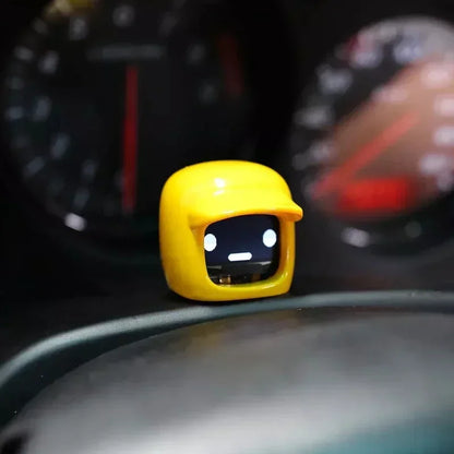 Universal Mochi Robot Edit Mounted On Third Generation Original 'Mood Party' Jdm Voice Start Festive Gift Car Decoration