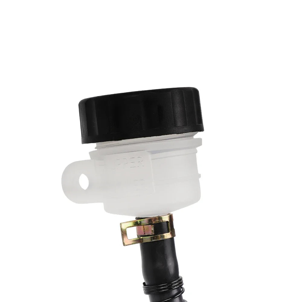 Universal Black Hydraulic Rear Foot Brake Master Cylinder Pump with Reservoir For Chinese ATV Quad Pit Dirt Bike Go Kart
