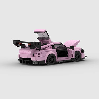 Racing Car City Speed Champions Sports Model Building Blocks DIY Bricks MOC Toy Classic Rally Super Racers Vehicle f1 technique