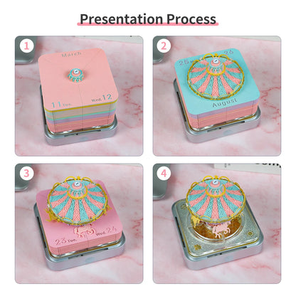 Omoshiroi Block 365 Date 3D Calender Halloween Special Building Design Party Gifts NotePad For Halloween Christmas Favor