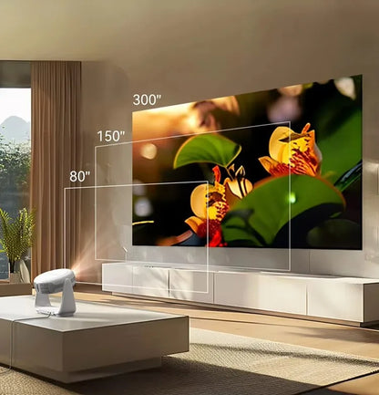 Salange 2024 Best K1 Android WIFI BT 380ANSI mini projector with battery adjustable stand Smart Home Theater video proyector