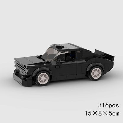 Racing Car City Speed Champions Sports Model Building Blocks DIY Bricks MOC Toy Classic Rally Super Racers Vehicle f1 technique