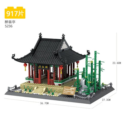 Wange Blocks World Architecture Building Bricks Castle Villa House Big Ben Church DIY Toys for Man Gifts Girl Adult Present