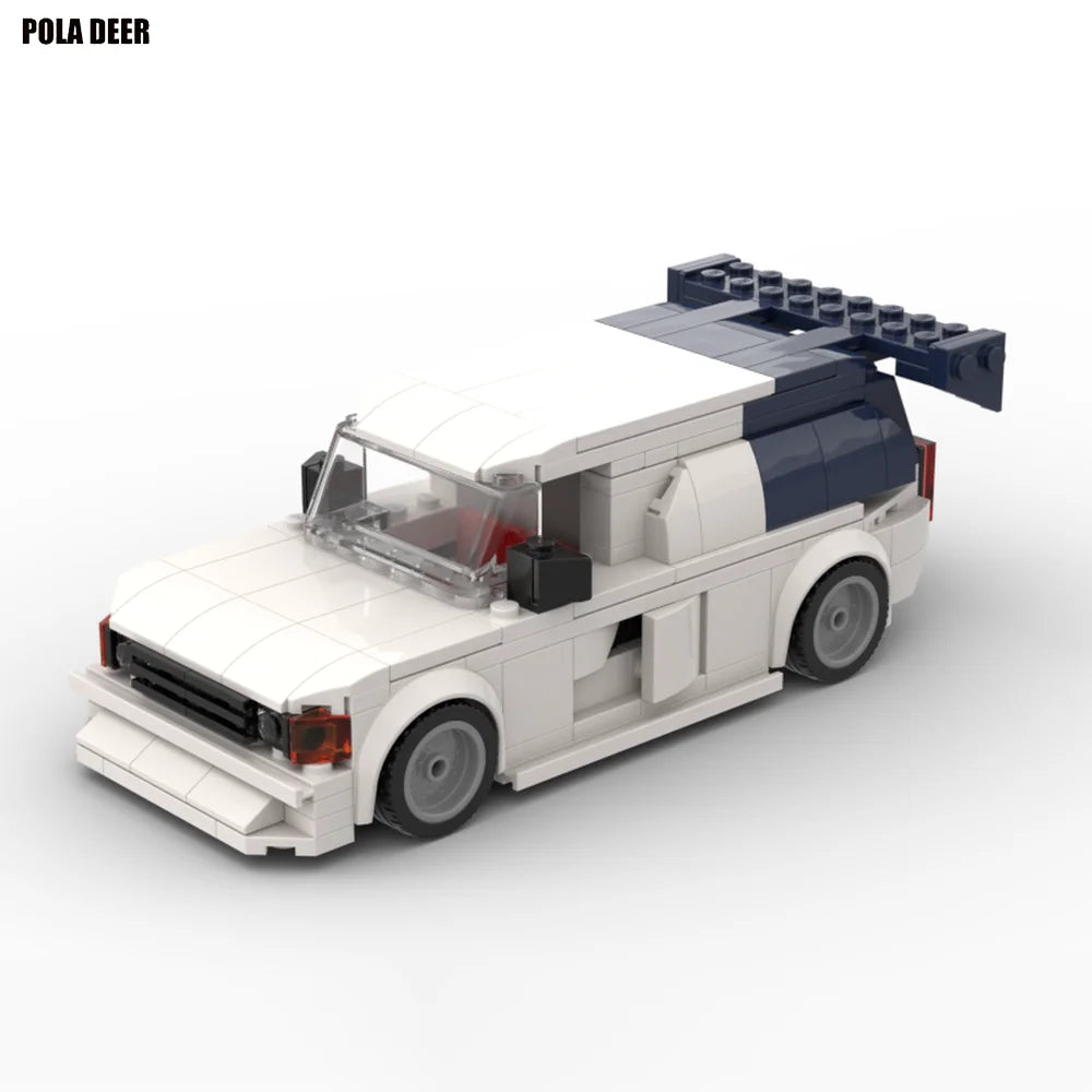 Poladeer 270 piezas 1984 Transport Super Truck Diseño creativo Ensamblaje Bloques de construcción personalizados Rompecabezas Modelo Niño Juguete Regalo de vacaciones