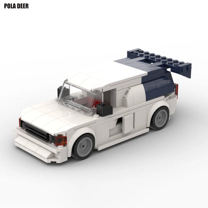 Poladeer 270 piezas 1984 Transport Super Truck Diseño creativo Ensamblaje Bloques de construcción personalizados Rompecabezas Modelo Niño Juguete Regalo de vacaciones